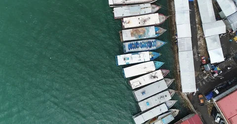 Fisherman Boat Stock Footage 86185346