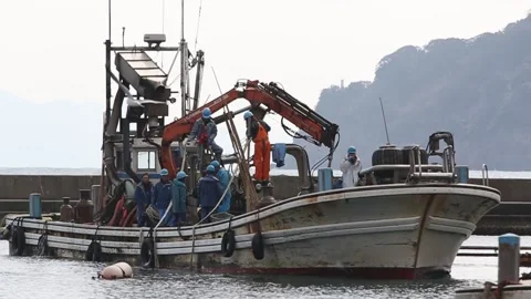 Fisherman boat Stock-Footage 161930614