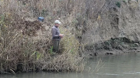 Fisherman bushes Stock Footage 43659944
