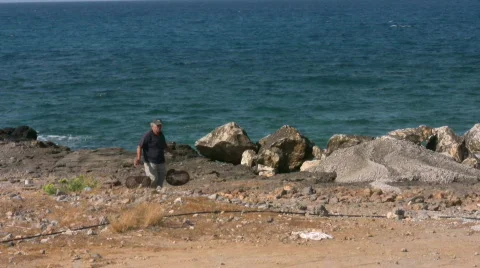 Fisherman Stock Footage 507890