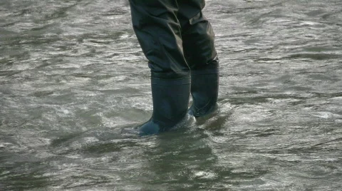 Fisherman. Stock Footage
