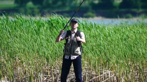 Fisherman Stock Footage 740002