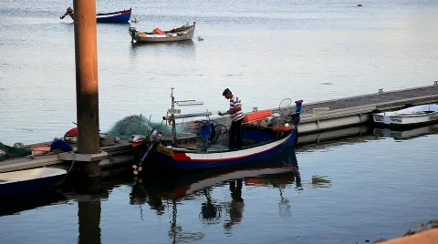 Fisherman Stock Footage 797290