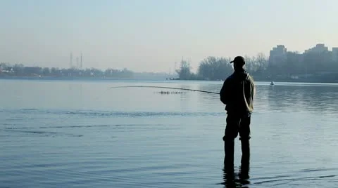 Fisherman Stock Footage 10579466