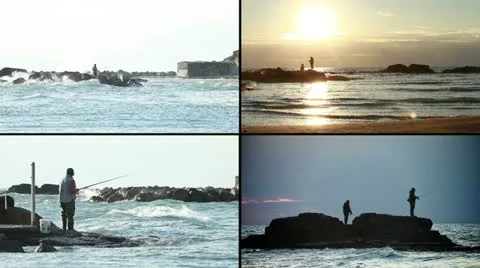 Fisherman Stock Footage 10861155