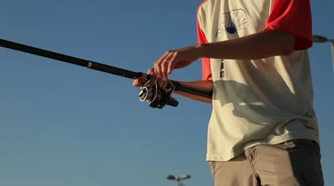 Fisherman Stock Footage 12103014