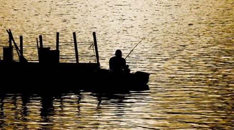 Fisherman Stock Footage 22791191