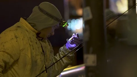 Fisherman Stock Footage 113923594