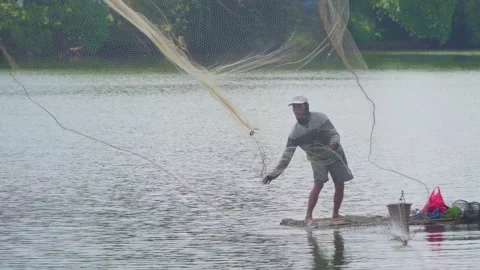 Fisherman Stock Footage 206967138