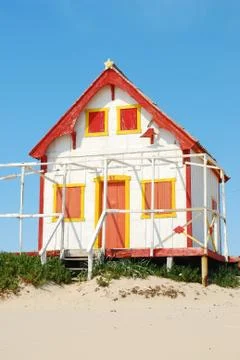 Fisherman house Stock Photos