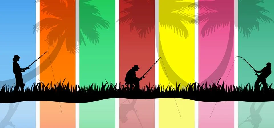 Fisherman Stock Illustration