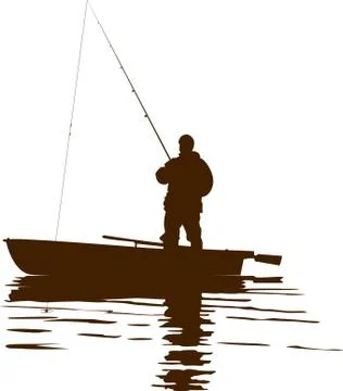 Fisherman Illustrazione stock