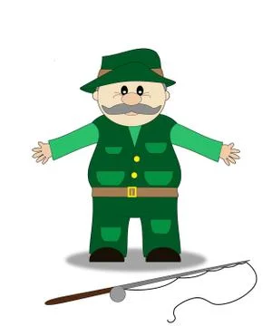 Fisherman Stock Illustration