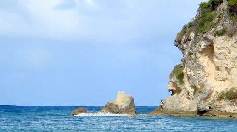 Fisherman at Macao Beach Stock Footage 48518334