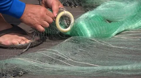 Fisherman net Vidéo 12235677