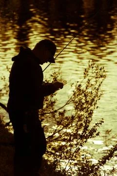 Fisherman Foto stock