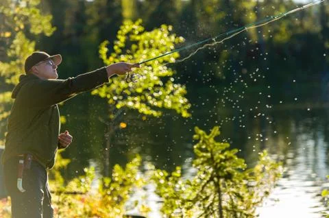 Fisherman Foto stock