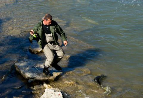 Fisherman Stockfoto's