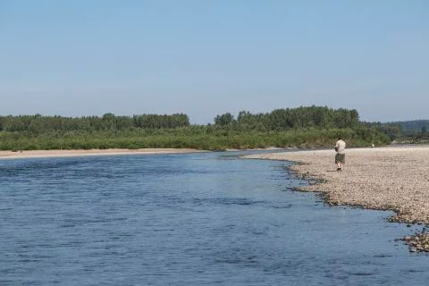 Fisherman Foto stock