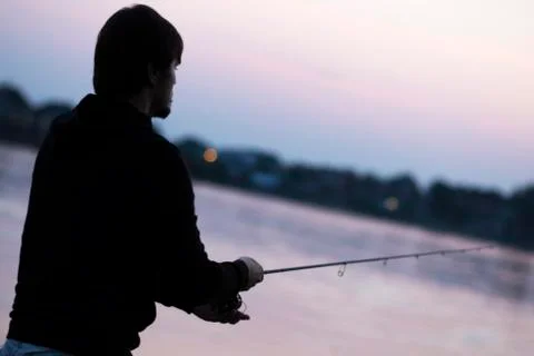 Fisherman. Foto stock