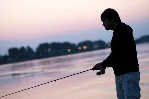 Fisherman. Stock Photos