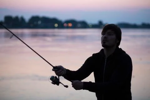 Fisherman. Stock Photos