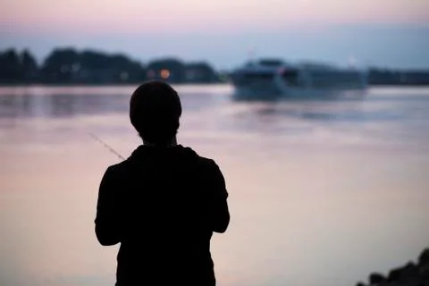 Fisherman. Stock Photos