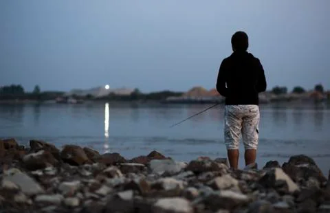 Fisherman. Stock Photos