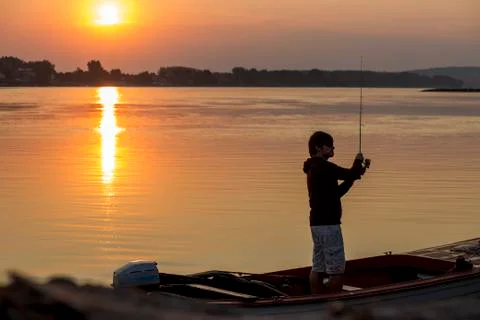 Fisherman. Stock Photos