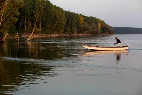 Fisherman. Stock Photos
