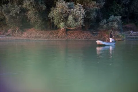 Fisherman. Stock Photos