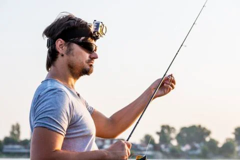 Fisherman. Stock Photos