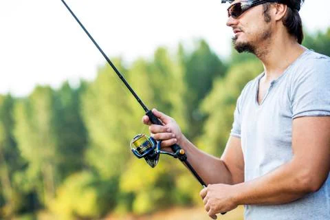 Fisherman. Stock Photos