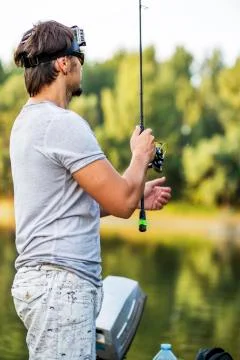 Fisherman. Stock Photos
