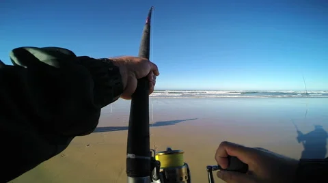 Fisherman POV Stock Footage 48339359