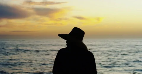 Fisherman silhouette Stock-Footage 81738640