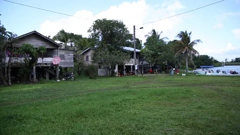 Fisherman Village Stock Footage 85291785