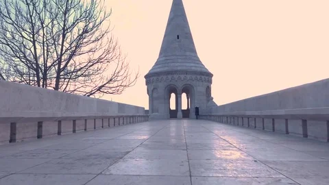 Fisherman's Bastion, Budapest Stock Footage 83666920
