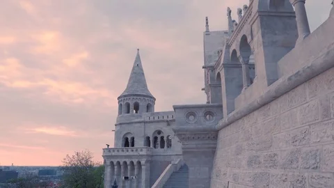 Fisherman's Bastion, Budapest Stock Footage 83667906