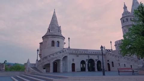Fisherman's Bastion, Budapest Stock Footage 83668311