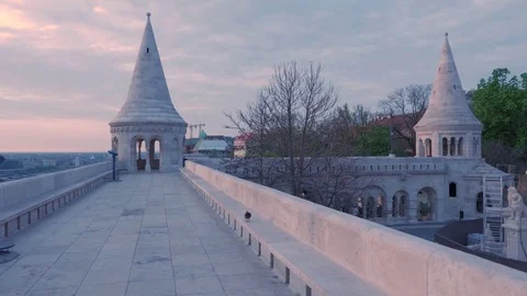 Fisherman's Bastion, Budapest Stock Footage 83668427