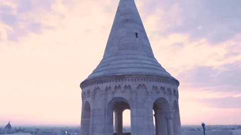 Fisherman's Bastion, Budapest Stock Footage 83669490