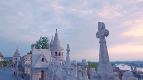 Fisherman's Bastion, Budapest Stock Footage 83669572