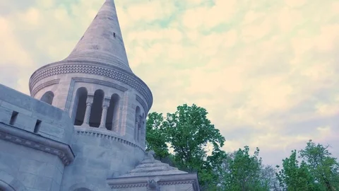 Fisherman's Bastion, Budapest Stock Footage 83670486