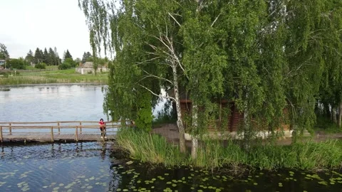 Fisherman's house Stock Footage 221439410