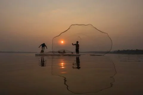 Fishermans 写真素材