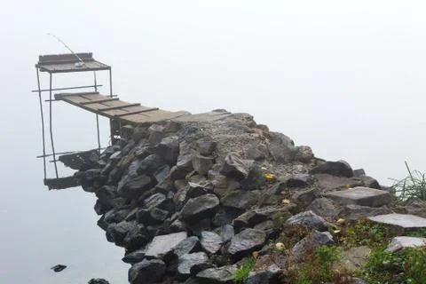 Fisherman's platform Stock Photos