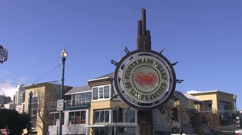 Fishermans Wharf Video stock 49124632