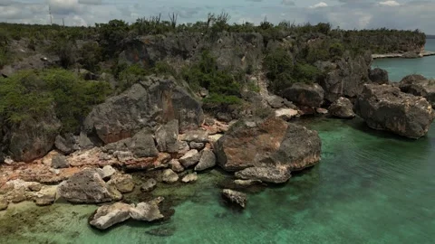 Fishermen cave coastal texture 08 Stock Footage 331152887