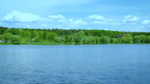 Fishermen fish on the lake. Selective focus. Stock Footage 154704472